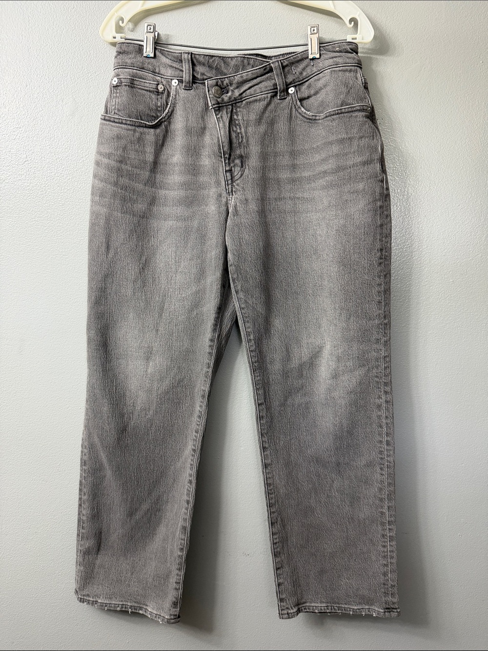 Madewell 90s curvy Straight women’s Jeans - Gray 30 petite